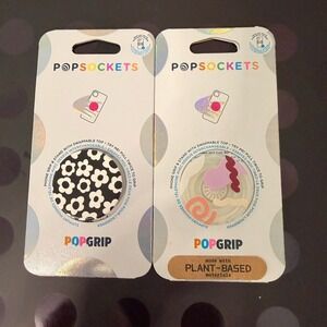 PLANT-BASED Popsockets PopGrip 2 Pack Phone Stand And Holder